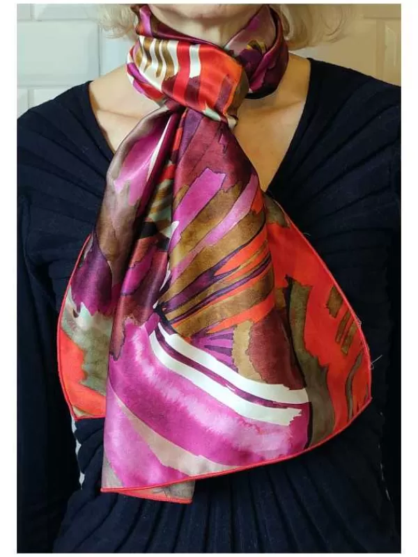 Store Mon Foulard en Soie Foulard écharpe en soie cbfe2438