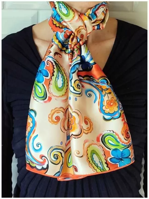 Sale Mon Foulard en Soie Foulard écharpe en soie cbfe2163