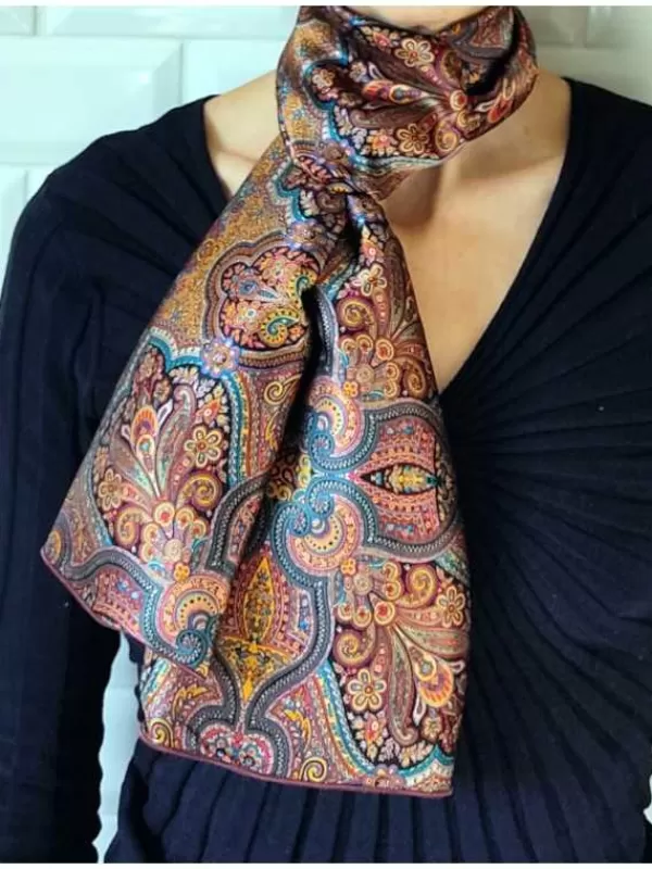 Discount Mon Foulard en Soie Foulard écharpe en soie cbfe2162