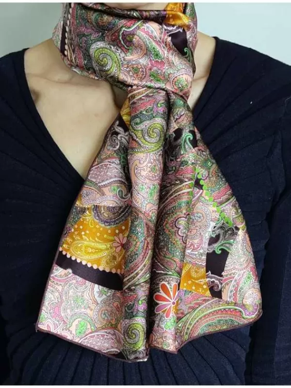 Best Sale Mon Foulard en Soie Foulard écharpe en soie cbfe2107