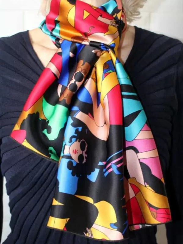 Shop Mon Foulard en Soie Foulard écharpe en soie cbfe2055