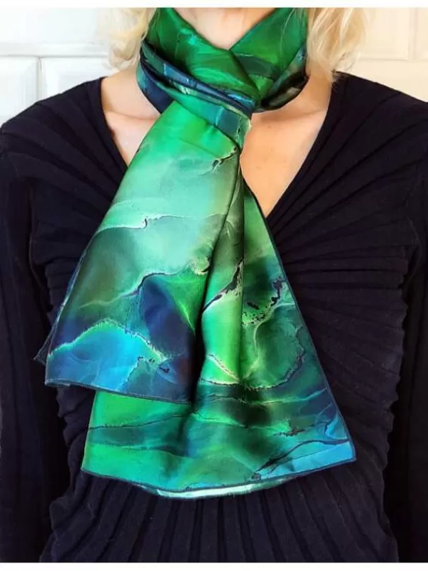 New Mon Foulard en Soie Foulard écharpe en soie cbfe2485