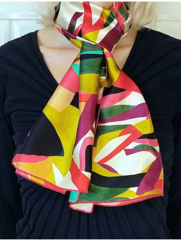 Store Mon Foulard en Soie Foulard écharpe en soie cbfe2483