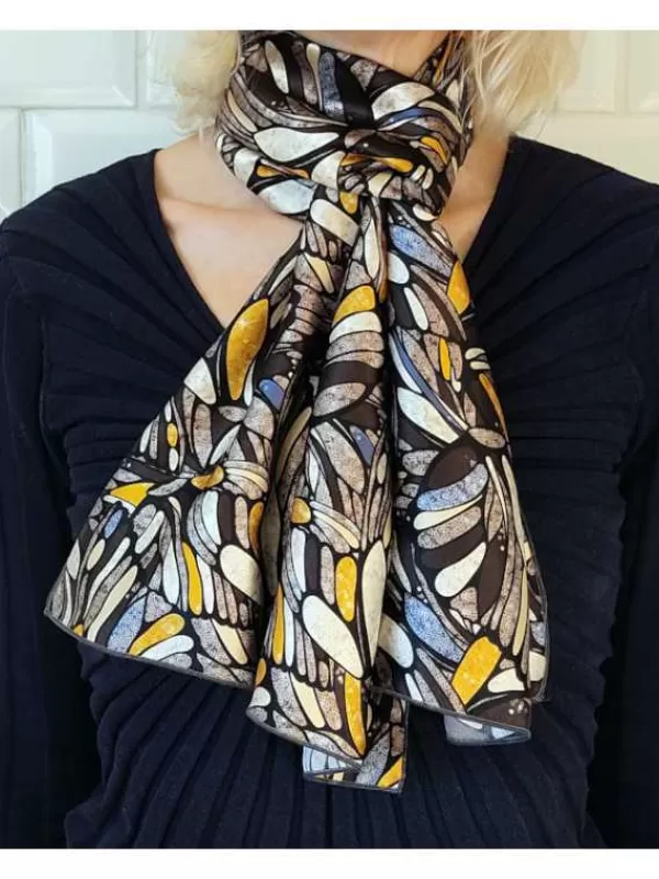 Online Mon Foulard en Soie Foulard écharpe en soie cbfe2488