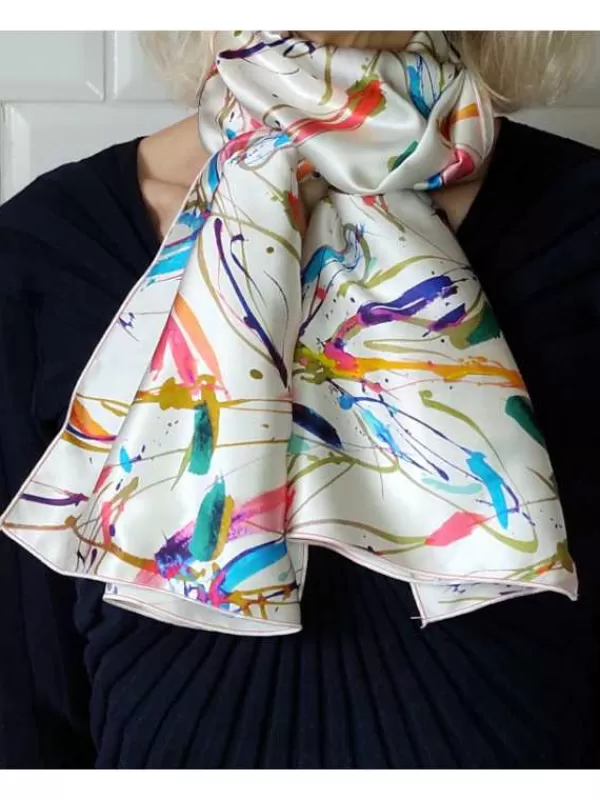 Store Mon Foulard en Soie Foulard écharpe en soie cbfe2487