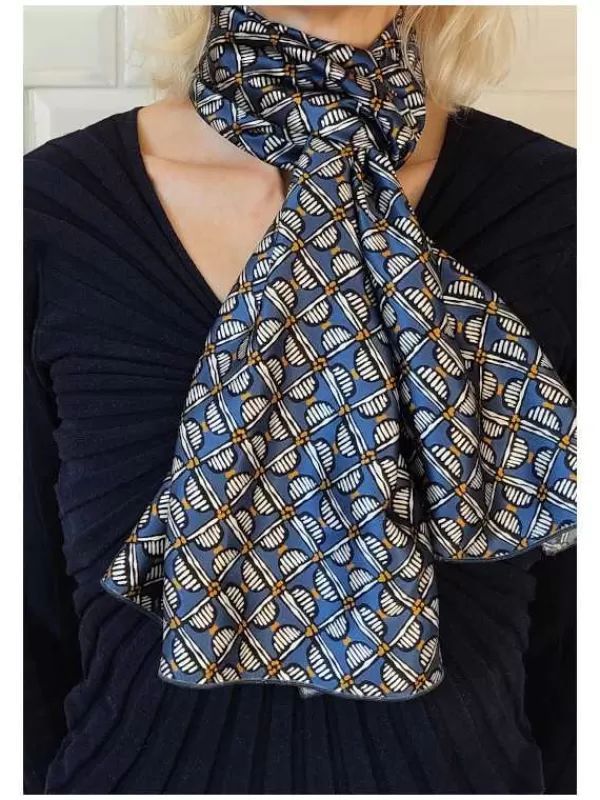 Fashion Mon Foulard en Soie Foulard écharpe en soie CBFE2473