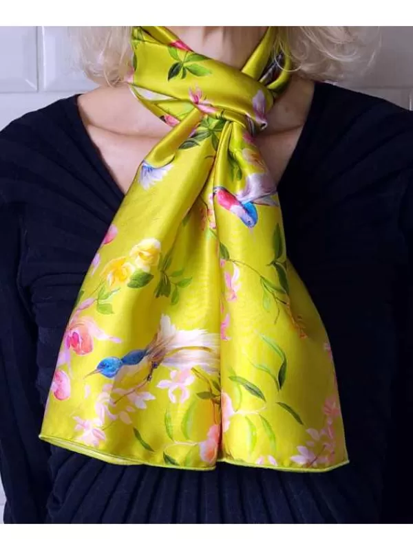 Shop Mon Foulard en Soie Foulard écharpe en soie cbfe2460