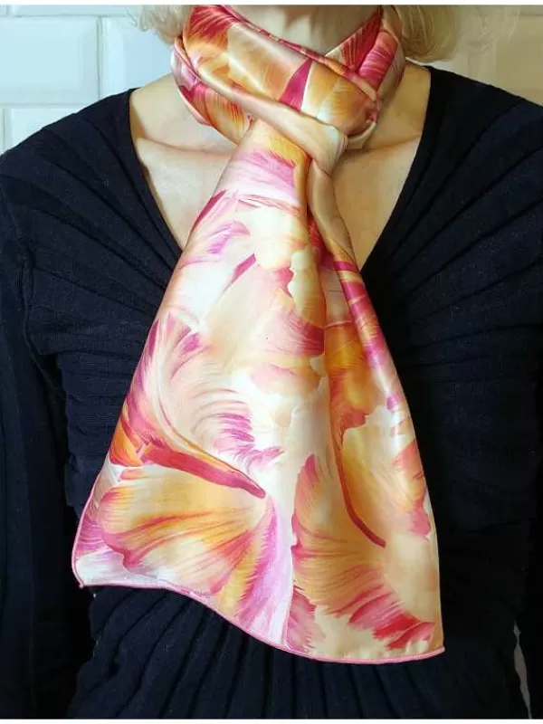 Discount Mon Foulard en Soie Foulard écharpe en soie cbfe2431