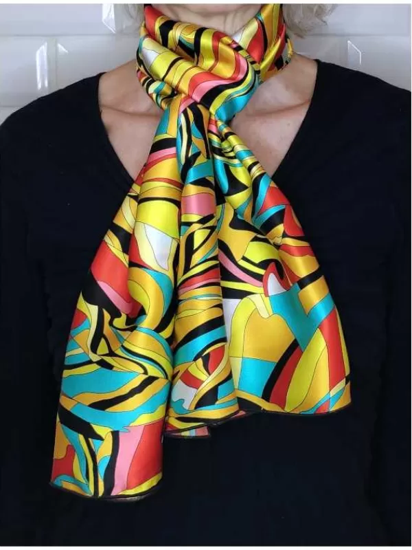 Fashion Mon Foulard en Soie Foulard écharpe en soie cbfe2244