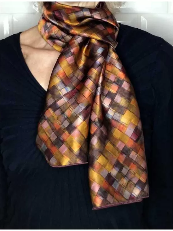 Sale Mon Foulard en Soie Foulard écharpe en soie cbfe2238