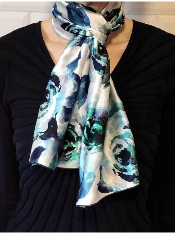 Outlet Mon Foulard en Soie Foulard écharpe en soie cbfe2231