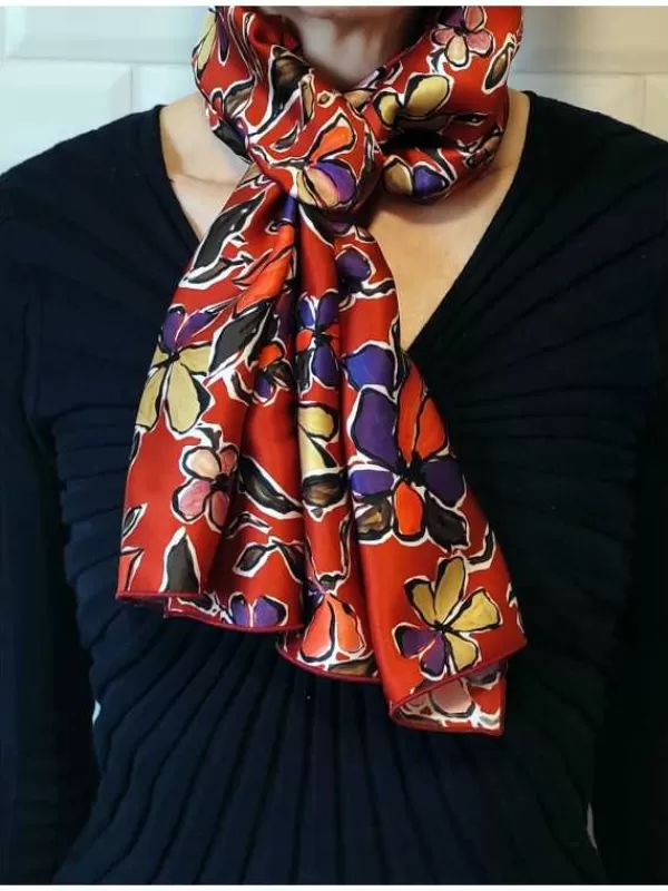 Shop Mon Foulard en Soie Foulard écharpe en soie cbfe2226