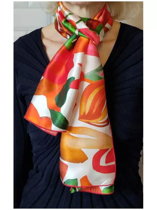 Fashion Mon Foulard en Soie Foulard écharpe en soie cbfe2430