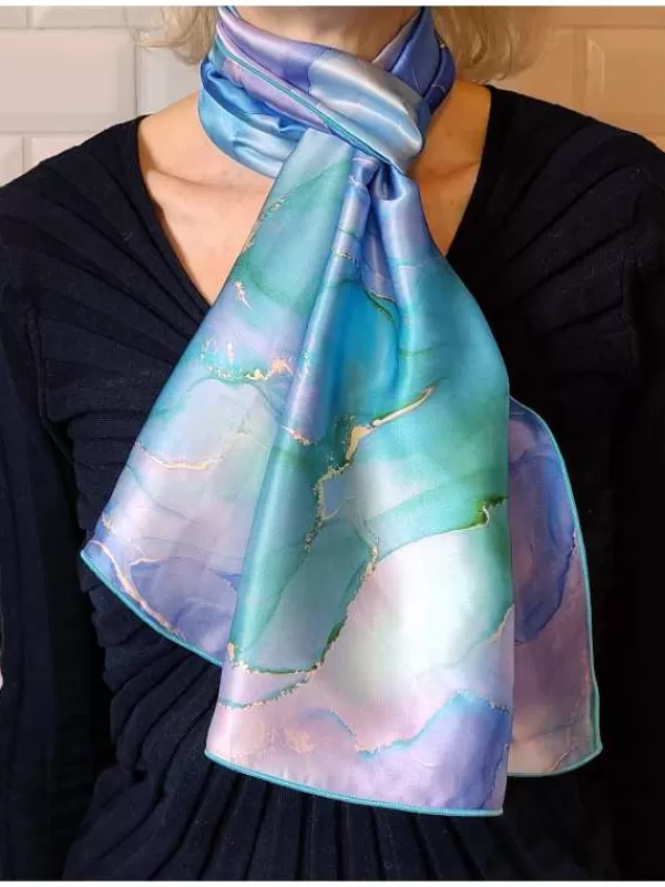 Fashion Mon Foulard en Soie Foulard écharpe en soie cbfe2429