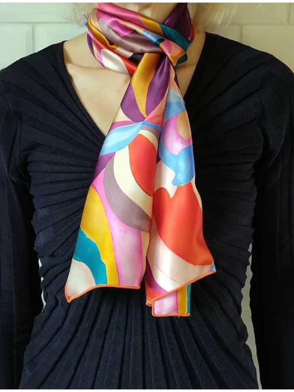 Hot Mon Foulard en Soie Foulard écharpe en soie cbfe2388