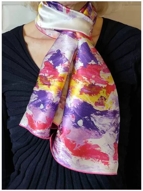 Best Sale Mon Foulard en Soie Foulard écharpe en soie cbfe2419