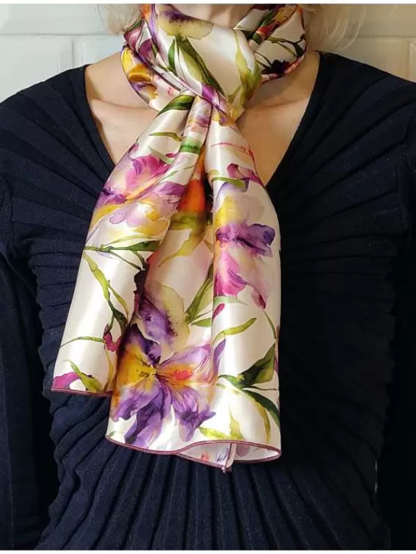 Discount Mon Foulard en Soie Foulard écharpe en soie cbfe2349