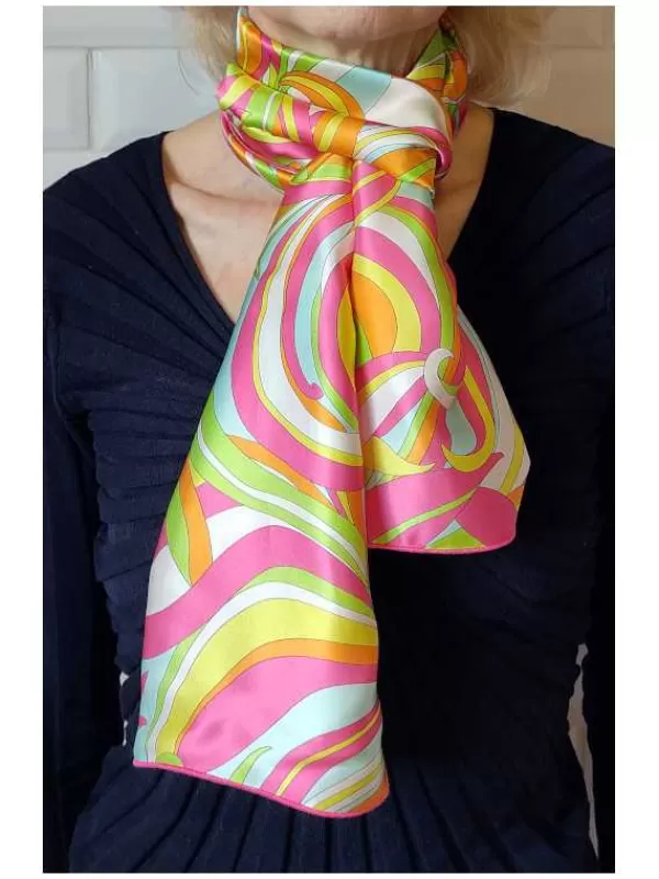 Fashion Mon Foulard en Soie Foulard écharpe en soie cbfe2417