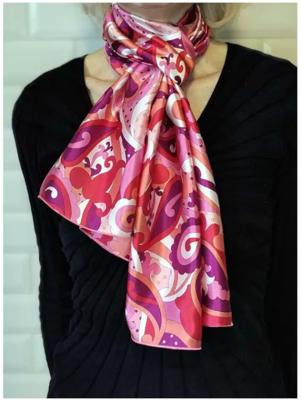 Online Mon Foulard en Soie Foulard écharpe en soie cbfe2314