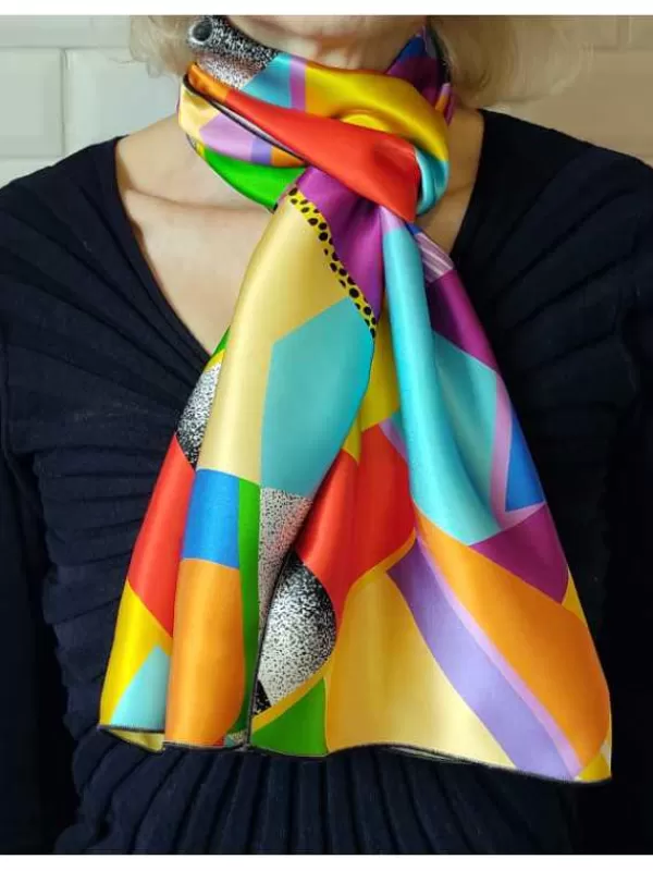 Clearance Mon Foulard en Soie Foulard écharpe en soie cbfe2413