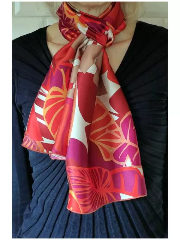 New Mon Foulard en Soie Foulard écharpe en soie cbfe2308