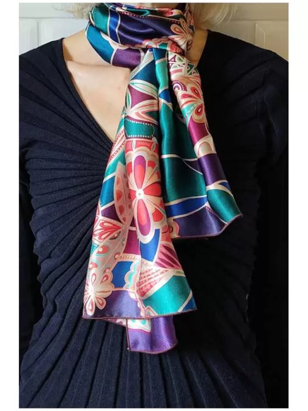 Flash Sale Mon Foulard en Soie Foulard écharpe en soie cbfe2341