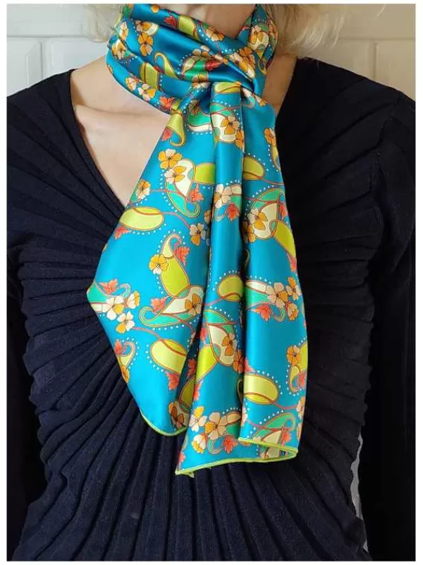 New Mon Foulard en Soie Foulard écharpe en soie cbfe2340