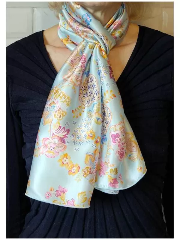 Fashion Mon Foulard en Soie Foulard écharpe en soie cbfe2406