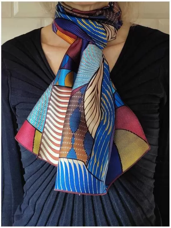 New Mon Foulard en Soie Foulard écharpe en soie cbfe2302