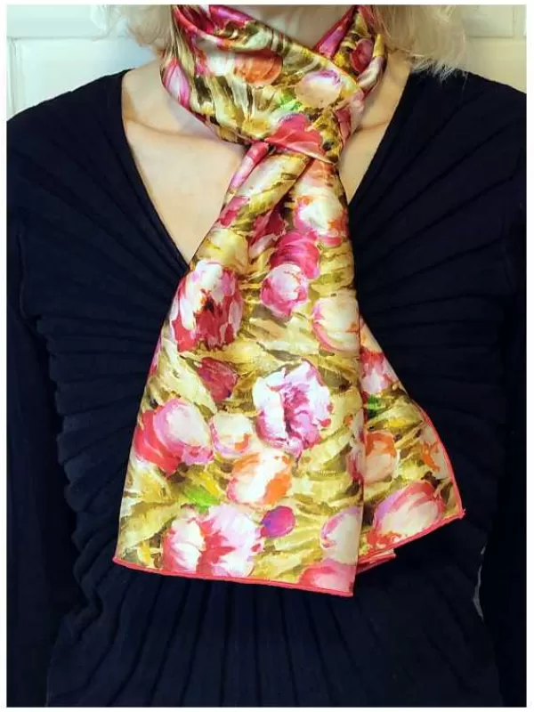 Best Sale Mon Foulard en Soie Foulard écharpe en soie cbfe2335