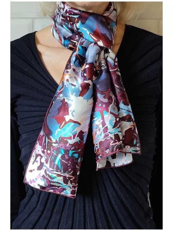 Cheap Mon Foulard en Soie Foulard écharpe en soie CBFE 2360