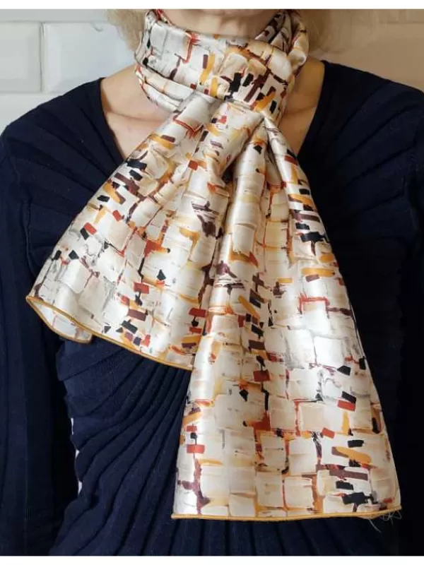 Store Mon Foulard en Soie Foulard écharpe en soie CBFE 2420