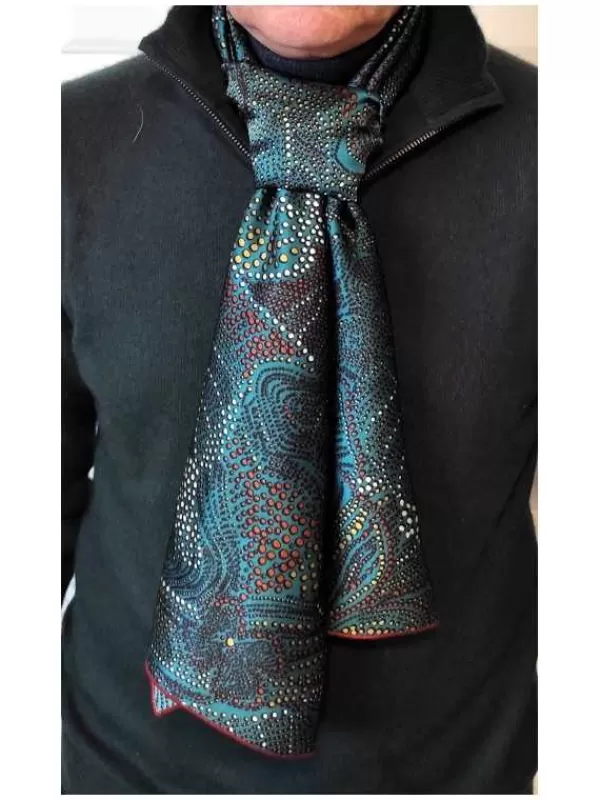 Best Mon Foulard en Soie Foulard écharpe en soie homme CBF EH2170