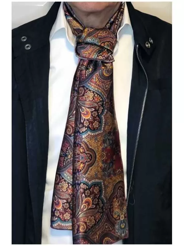 Best Mon Foulard en Soie Foulard écharpe en soie homme CBF EH2173