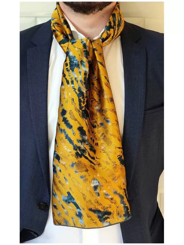 Sale Mon Foulard en Soie Foulard écharpe en soie homme CBF EH2491