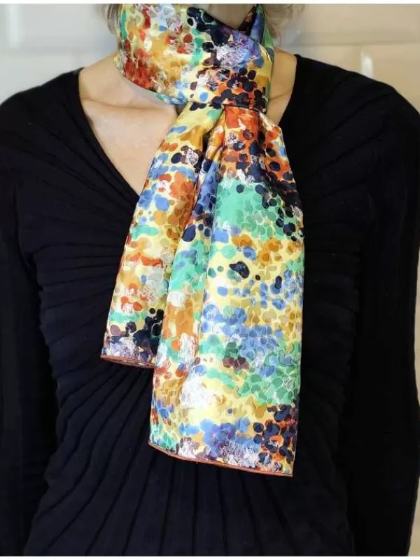 Sale Mon Foulard en Soie Foulard Echarpe en soie luxe femme CBFE2946